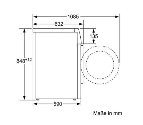 Máy giặt quần áo Bosch WAV28E43 - Ảnh 5