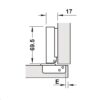 Bản Lề Trùm Ngoài Metalla SM 110° Giảm Chấn Hafele 315.11.750 1 315 11 750 1