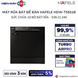 Máy rửa bát Hafele HDW-T5551B 538.21.340