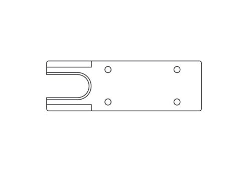 Nắp che bản lề sàn DCL41 Hafele 932.84.047