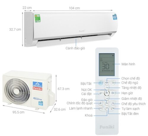 Điều Hòa 1 chiều Funiki HSC24TMU - Ảnh 2