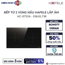 Bếp từ đôi Hafele HC-I3732A 536.61.736