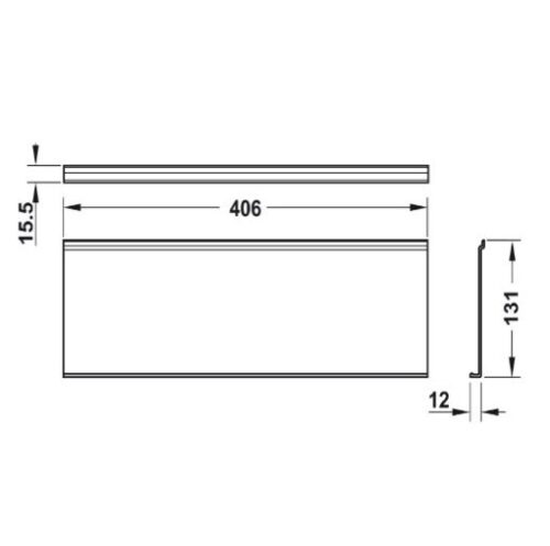 Kệ đa dụng treo tường Hafele 523.00.310 - Ảnh 2