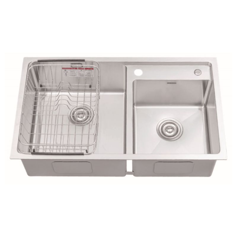 Hình ảnh chậu rửa bát inox 2 hố Paul Schmitt PA 8248-TLD Hình ảnh chậu rửa bát inox 2 hố Paul Schmitt PA 8248-TLD