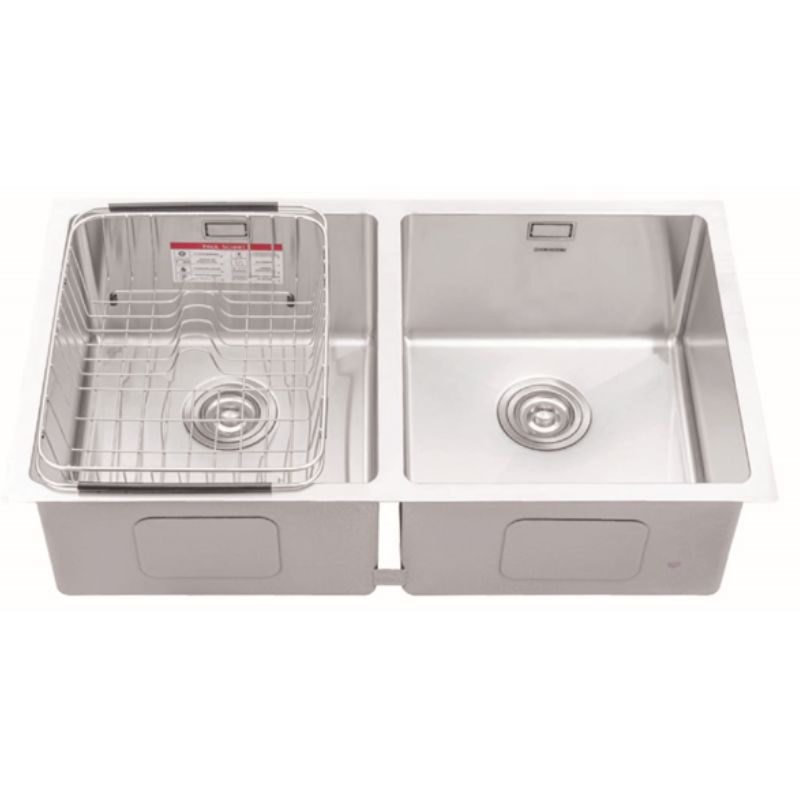 Hình ảnh chậu rửa bát inox 2 hố Paul Schmitt PA8045-U Hình ảnh chậu rửa bát inox 2 hố Paul Schmitt PA8045-U