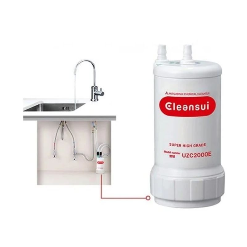 Ảnh thiết bị lọc nước dưới bồn rửa Cleansui EU101 Ảnh thiết bị lọc nước dưới bồn rửa Cleansui EU101