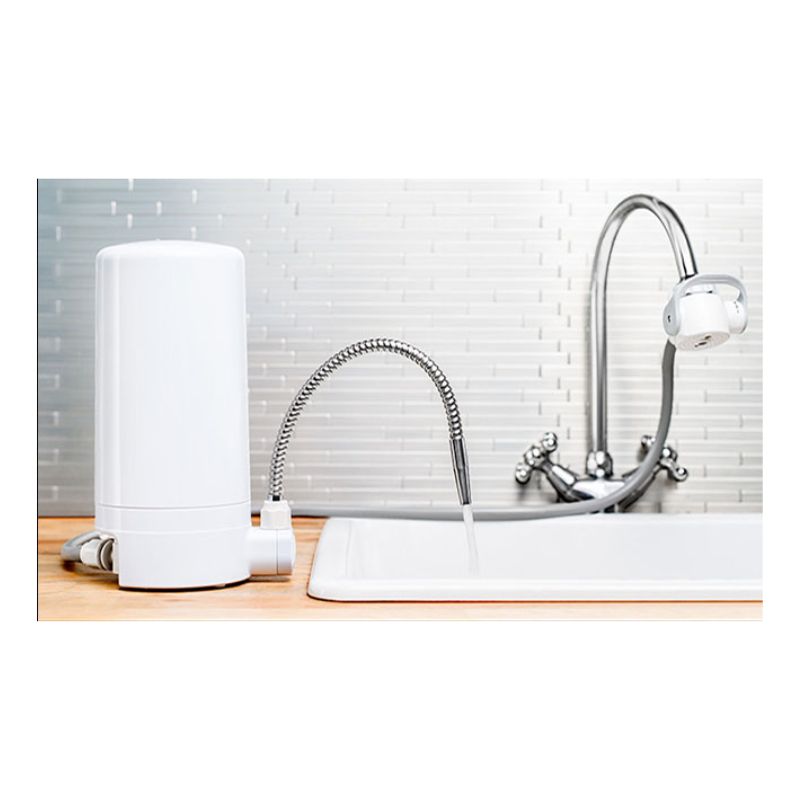 Ảnh thiết bị lọc nước trên bồn rửa Cleansui ET101 Ảnh thiết bị lọc nước trên bồn rửa Cleansui ET101