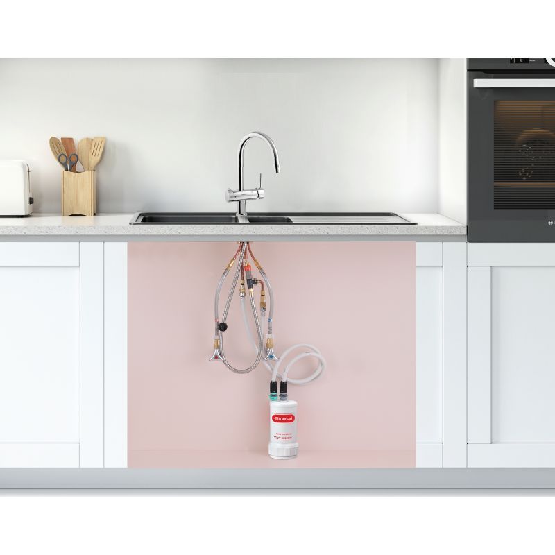 Hình ảnh thực tế thiết bị lọc nước tích hợp Cleansui EU201 Hình ảnh thực tế thiết bị lọc nước tích hợp Cleansui EU201