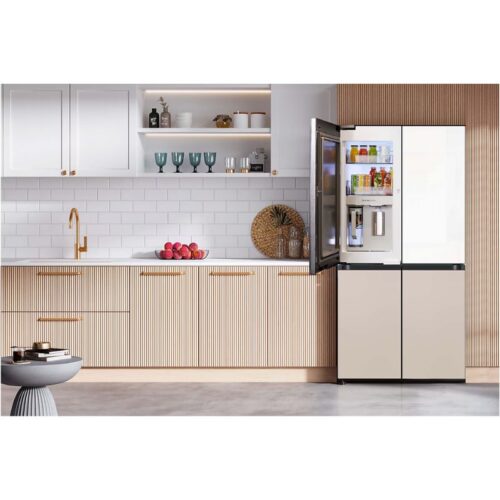 Hình ảnh thực tế tủ lạnh 4 cánh Multidoor Bespoke 648 lít Samsung RF59CB66F8S/SV