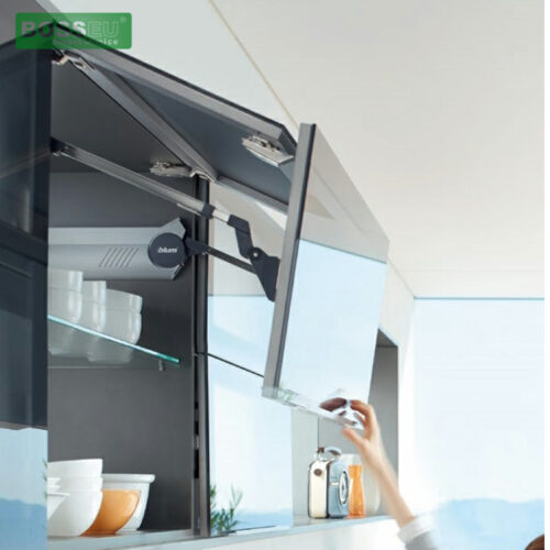 Ảnh thực tế tay nâng Blum cánh đôi tủ bếp 20F2800+20F3900