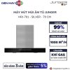 Máy hút mùi áp tường Junger HRJ-701 Silver 2 HRJ 701 SILVER
