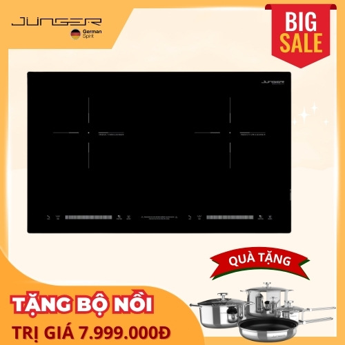 Bếp từ đôi Junger NKD-22+ lắp âm