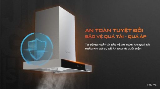 tinh nang may hut mui am tu junger hrj 75