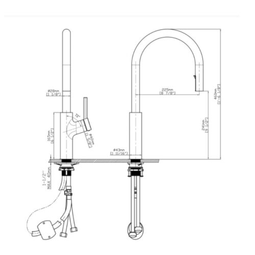Ảnh 2D Kluger KLF0006C có dây rút
