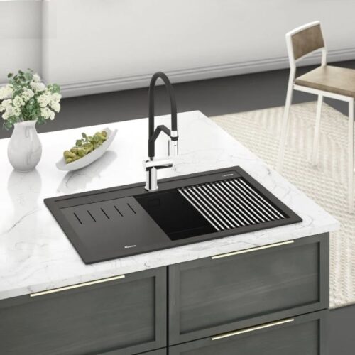 Ảnh chậu rửa bát đá 1 hố Konox Terra 860S