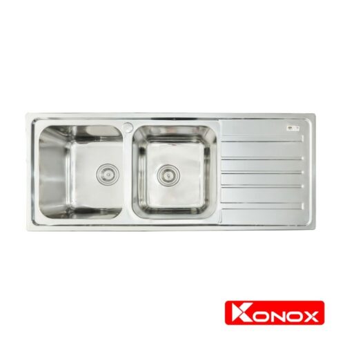 Ảnh chậu rửa chén bát Konox Artusi KS11650 1D Bàn phải