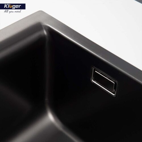 Cấu tạo chậu rửa bát 1 hố Kluger KU8121B-S68