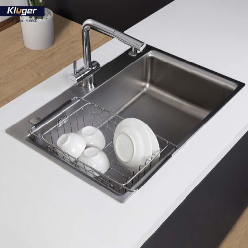 Chậu rửa bát 1 hố Kluger KF8121B-S75
