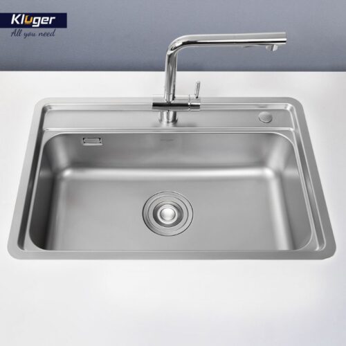Chậu rửa bát 1 hố Kluger KW8101FS-S72