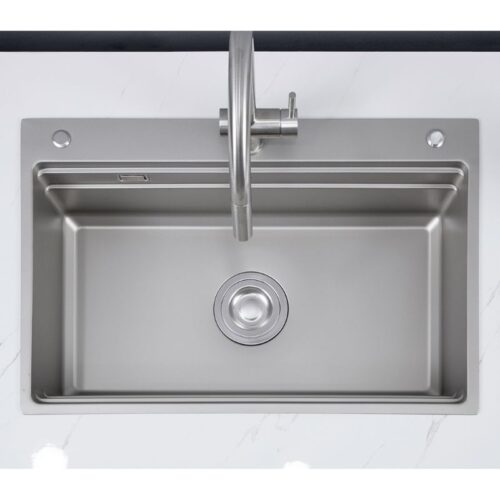 Chậu rửa bát 1 hố Kluger KWF8161FS-S76