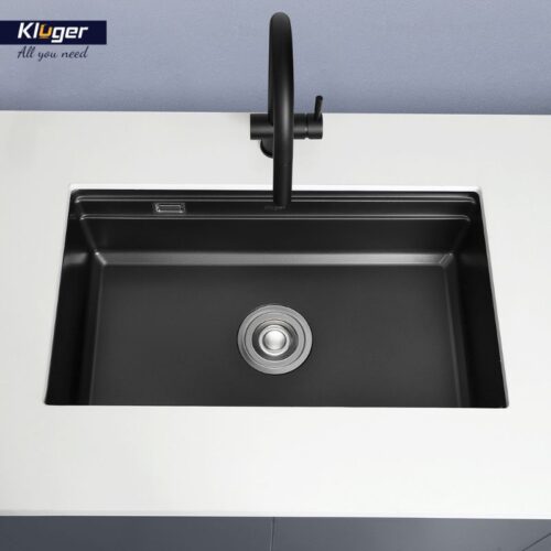 Chậu rửa bát 1 hố Kluger KWU8161FB-S76 Plus