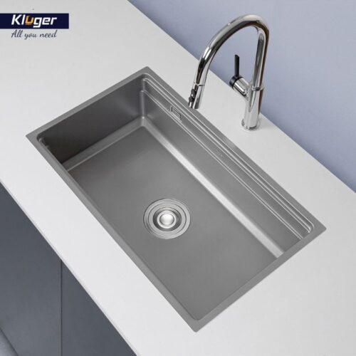 Chậu rửa bát 1 hố Kluger KWU8161FS-S76 Plus