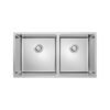 Chậu rửa bát inox 2 hố Konox Cube 8144DU 2 Chậu rửa bát inox 2 hố Konox Cube 8144DU