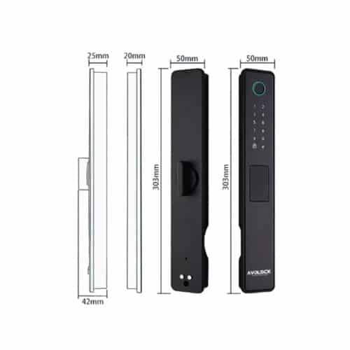 Kích thước khóa thông minh Avolock AN-396-B