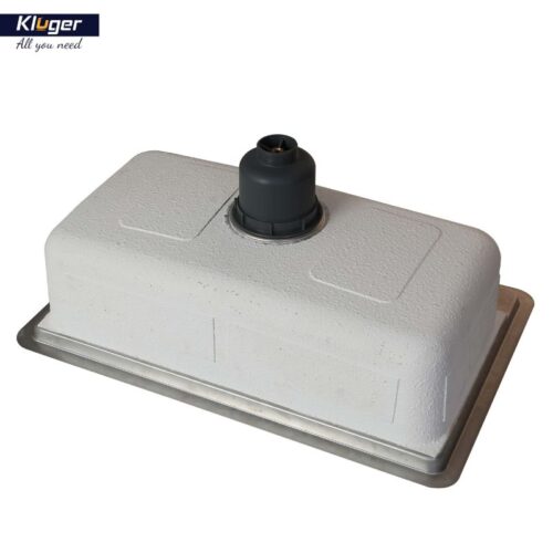 Mặt sau chậu rửa bát 1 hố Kluger KW8101FS-S72