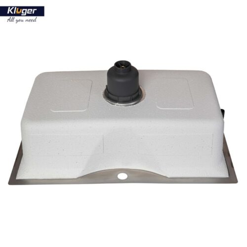 Mặt sau chậu rửa bát 1 hố Kluger KW8191FS-S79