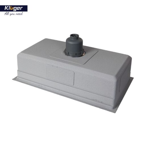 Mặt sau chậu rửa bát 1 hố Kluger KWU8161FB-S76 Plus