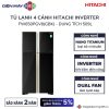 Tủ lạnh 4 cánh Inverter 509 lít Hitachi FW650PGV8 GBK 1 FW650PGV8GBK