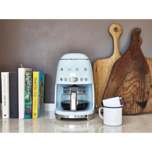 Máy pha cafe nhỏ giọt SMEG DCF02PBEU Pastel Blue
