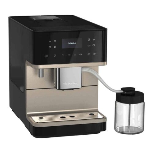 Ảnh máy pha cafe tự động Miele CM6360-Black/CleanSteelMetallic