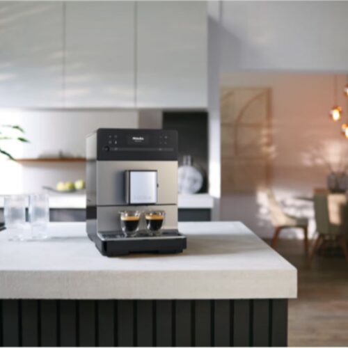 Ảnh thực tế máy pha cafe tự động Miele CM5510-Silver grey-met