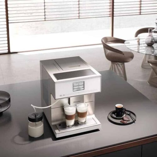 Ảnh thực tế máy pha cafe tự động Miele CM7350-White