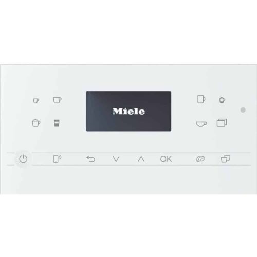 Bảng điều khiển máy pha cafe tự động Miele CM6360-White/CleanSteelMetallic