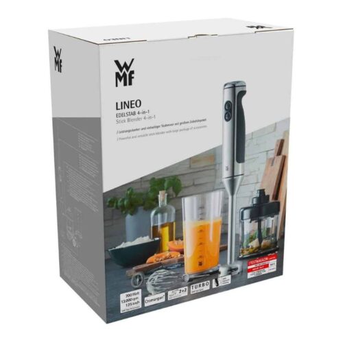 Đóng gói máy xay cầm tay WMF LINEO Edelstab Set 4in1