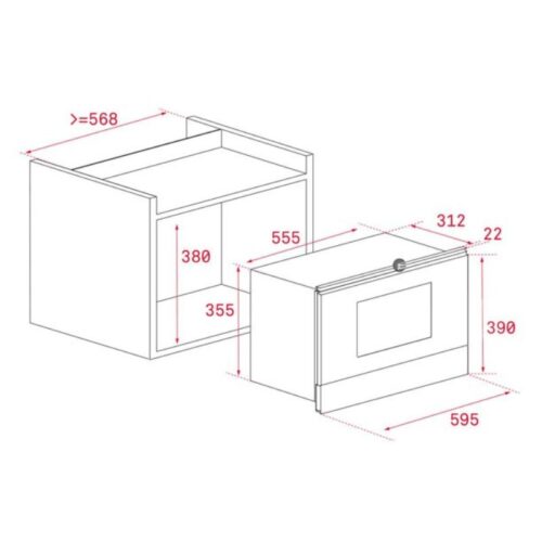 Lò vi sóng kết hợp nướng Teka MAESTRO ML 8220 BIS L BK 112030001 - Ảnh 2