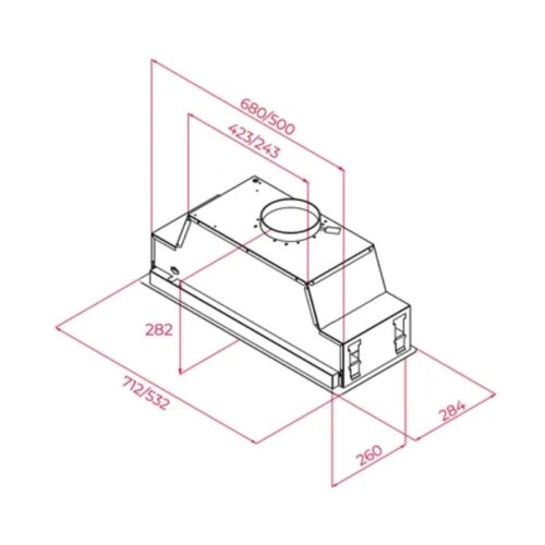 Máy hút mùi âm tủ Teka MAESTRO GFL 77760 EOS IX 113100008 - Ảnh 4