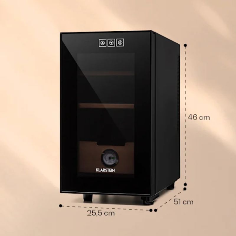 Tủ bảo quản Cigar Klarstein El Presidente 23L 10036106 3 Kích thước tủ bảo quản Cigar Klarstein El Presidente 23L 10036106