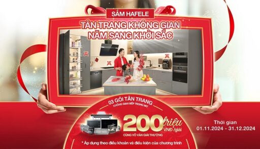 Tân trang bếp đẹp – Đón Tết rộn ràng cùng Hafele và Điện Máy 365! 20 Tân trang bếp đẹp – Đón Tết rộn ràng cùng Hafele và Điện Máy 365!