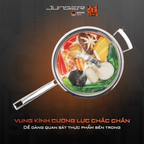 Ảnh bộ nồi Inox Junger JC-100