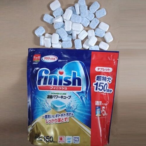 Ảnh viên rửa bát Finish Nhật túi 150 viên