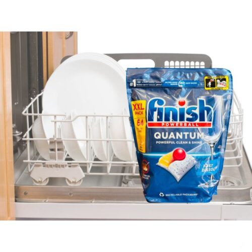 Ảnh viên rửa bát Finish Quantum túi 64 viên