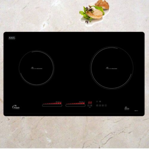 Ảnh bếp từ đôi Tomate TOM 77I lắp âm