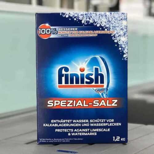 Ảnh muối rửa bát Finish Salt 1.2 Kg