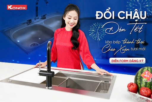 Đổi chậu Konox đón Tết cùng Điện Máy 365