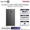 Tủ Lạnh 2 cánh side by side Inverter 555 Lít Toshiba GR-RS696WI-PMV(60)-AG 1 RS696WI
