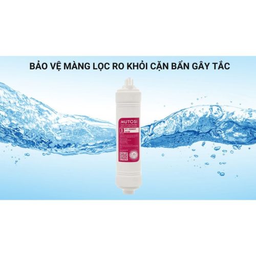 Ảnh lõi lọc nước Mutosi PP1 micron 10" Nối Nhanh
